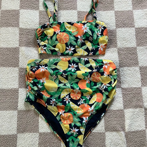 Old Navy Other - Old Navy Citrus Maternity Bikini Size M